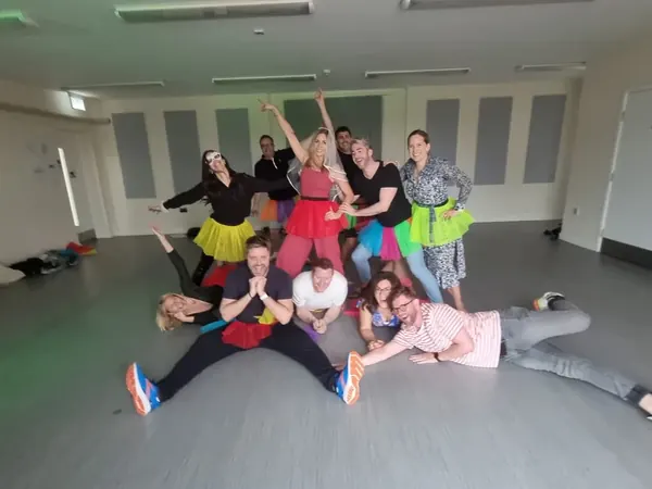 2000s hen party dance class Plymouth